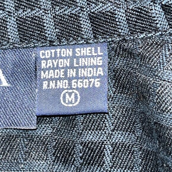 80's PUSHPA ART TO WEAR NEW YORK CITY SCENE APPLIQUED EMBROIDERED JACKET -M - Picture 9 of 9